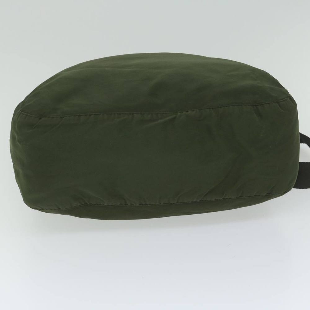 PRADA Shoulder Bag Nylon Khaki Auth 62076 - Picture 5 of 16